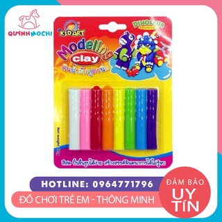 Đất nặn 8 màu kidart nhập khẩu thái lan loại 1