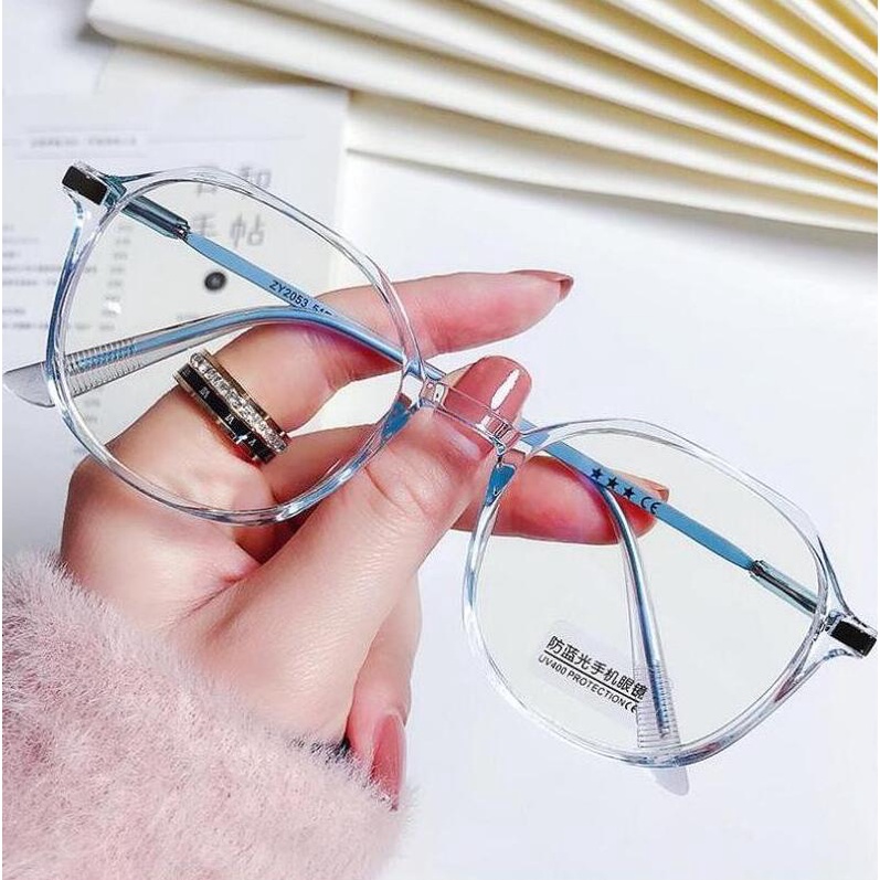 Kính Mát Gọng Tròn Chống Ánh Sáng Xanh Thời Trang Sự Bảo Vệ