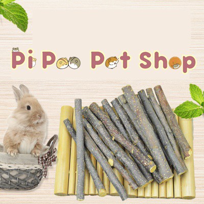 Cành táo mài răng cho Hamster, Thỏ , Bọ , Gerbil, Đuôi Mập, Chinchilla