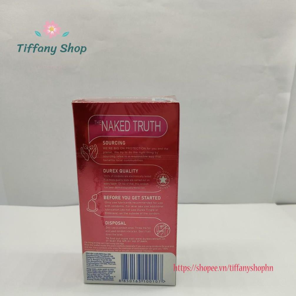 Bao cao su durex fetherlite siêu mỏng tăng cường khả năng cương cứng mang lại nhiều khoái cảm hộp 12c