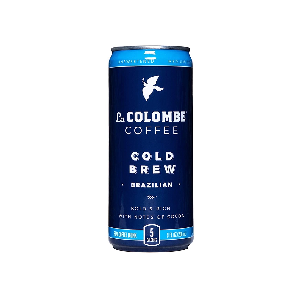 CAFE BRAZILLIAN Ủ LẠNH UỐNG LIỀN La Colombe Cold Brew Coffee, Medium Roast, Single Origin, No Sugar Added, 266ml