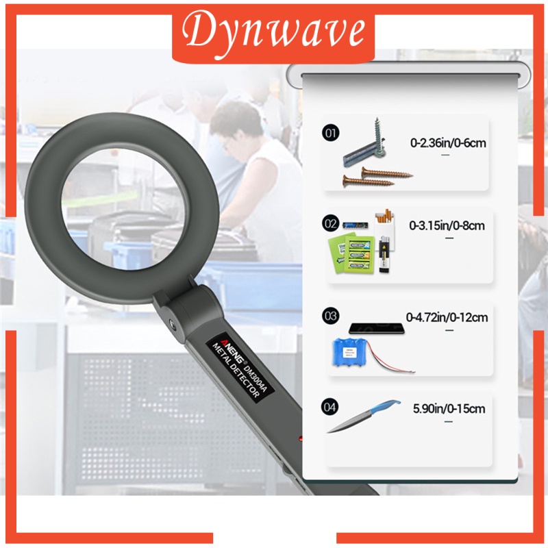 Thiết Bị Dò Kim Loại Pro DM3004A Nhỏ Gọn Tiện Dụng