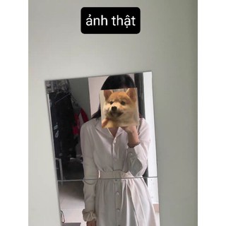 [ORDER] Đầm công sở sơ mi chic thắt eo đuôi cá sang trọng