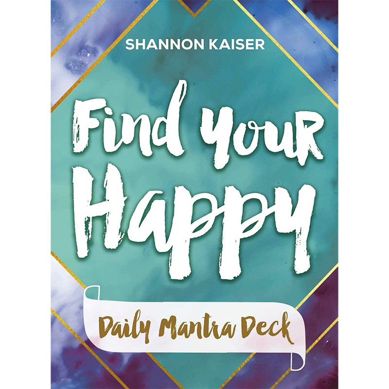 Bộ Bài Find Your Happy Daily Mantra Deck (Mystic House Tarot Shop)