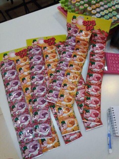 Vỉ 24 Pack Kẹo Gum Thổi Bub Up Trái Cây Lotte