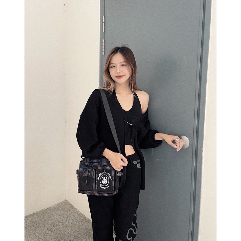 Túi Đeo Chéo Local Brand Satchel Clownz x SGS Unisex Ulzzang( Tặng Kèm Móc Khoá )