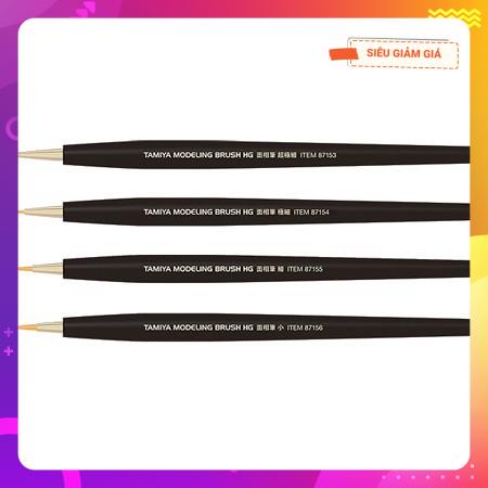 87153 Cọ sơn Tamiya MODELING BRUSH HG POINTED BRUSH (ULTRA FINE)  - GDC
