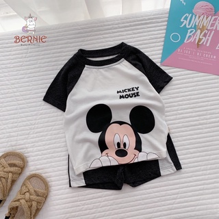 Bộ short cotton micky bé trai