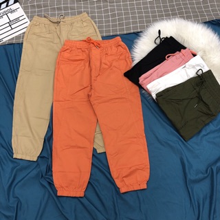 QUẦN KAKI NỮ LƯNG THUN BO LAI PHOM BAGGY VỀ SÁU MÀU NHA CẢ NHÀ