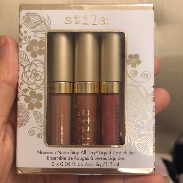 Tách set son Stila Nude all day