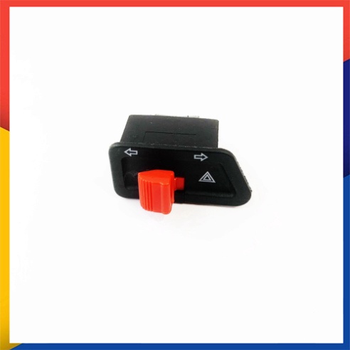 Công Tắc vuông xéo + cục nháy,tích hợp hazard  nháy 4 Bóng Xi Nhan Xe Đời Cũ
