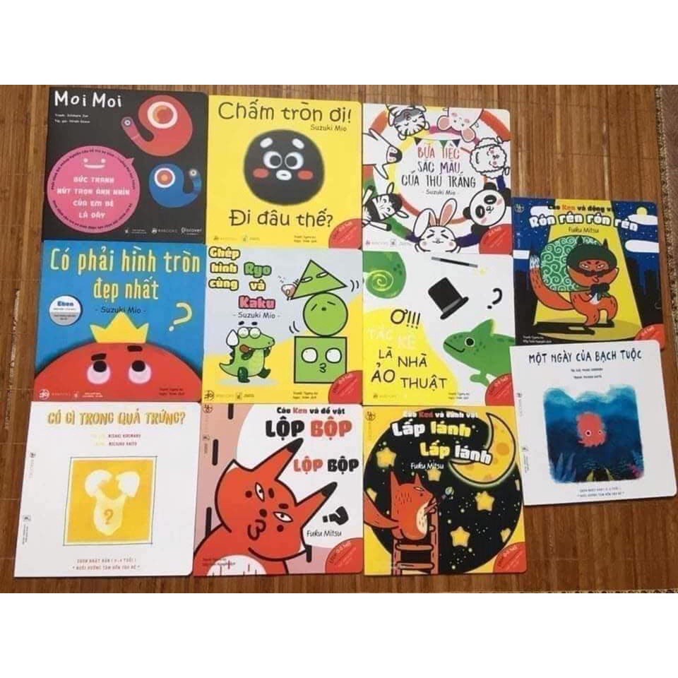 ✒Combo 11 E.hon phát triển tư duy, trí não cho trẻ từ 6 tháng.