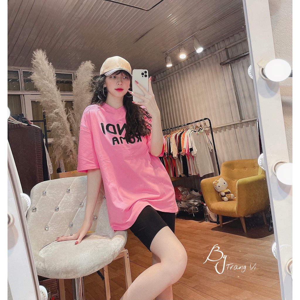 Sét áo phông Fend + quần legging đùi HARI0321 | BigBuy360 - bigbuy360.vn