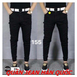 QUẦN JEAN NAM ĐEN BO CHÂN CÔN H.155