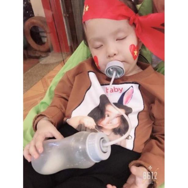 Bình sữa rảnh tay JIL JUMBL 300ml có vieo