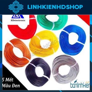Dây Điện 0.3MM Đủ Màu (cuộn 5 mét) zin