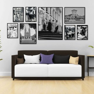 Bộ tranh Sài Gòn đen trắng