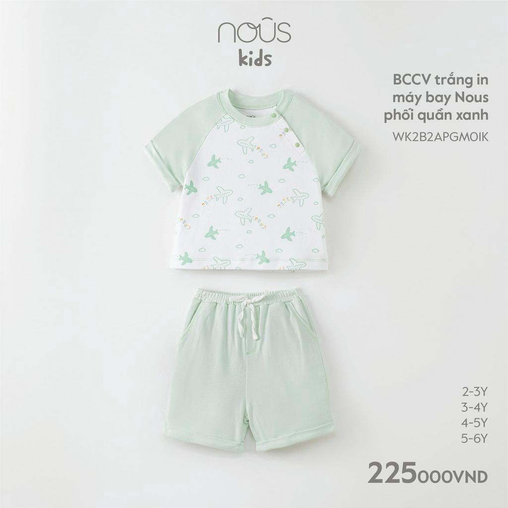 Bộ quần áo cộc Nous Kids