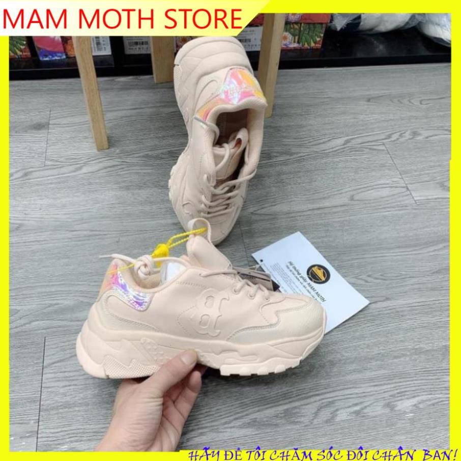 Giày mlb các mẫu ny đế trắng mickey đỏ holo vang holo hồng full size MAM MOTH