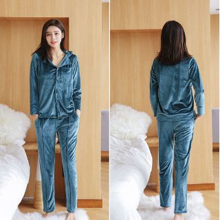 BỘ NGỦ PIJAMA NHUNG