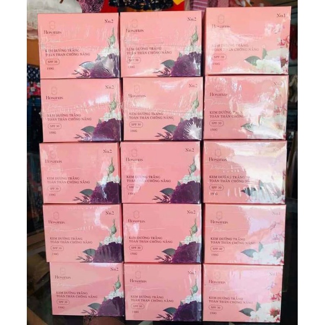 Kem Rosanas Dưỡng Trắng Da Chống Nắng Toàn Thân