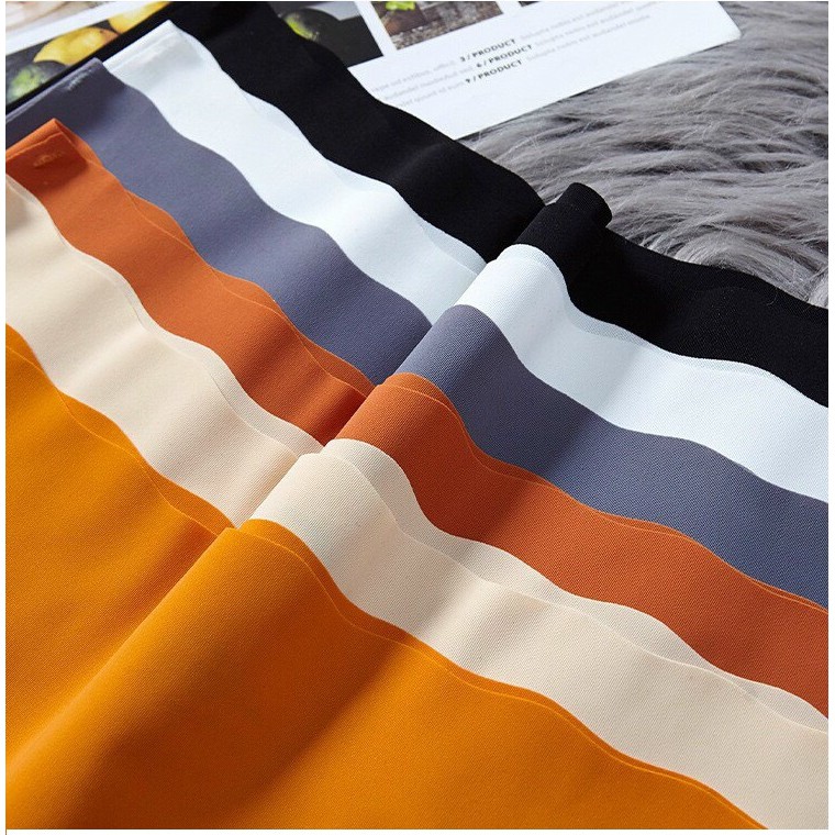 Quần Lót Nữ Đúc Su Thun Lạnh Lượn Sóng, Quần Chíp Nữ Không Đường May Mềm Mại Kháng Khuẩn QL1034