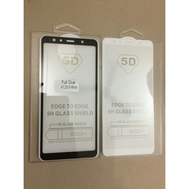 Dán full 9D glue samsung A7 2018