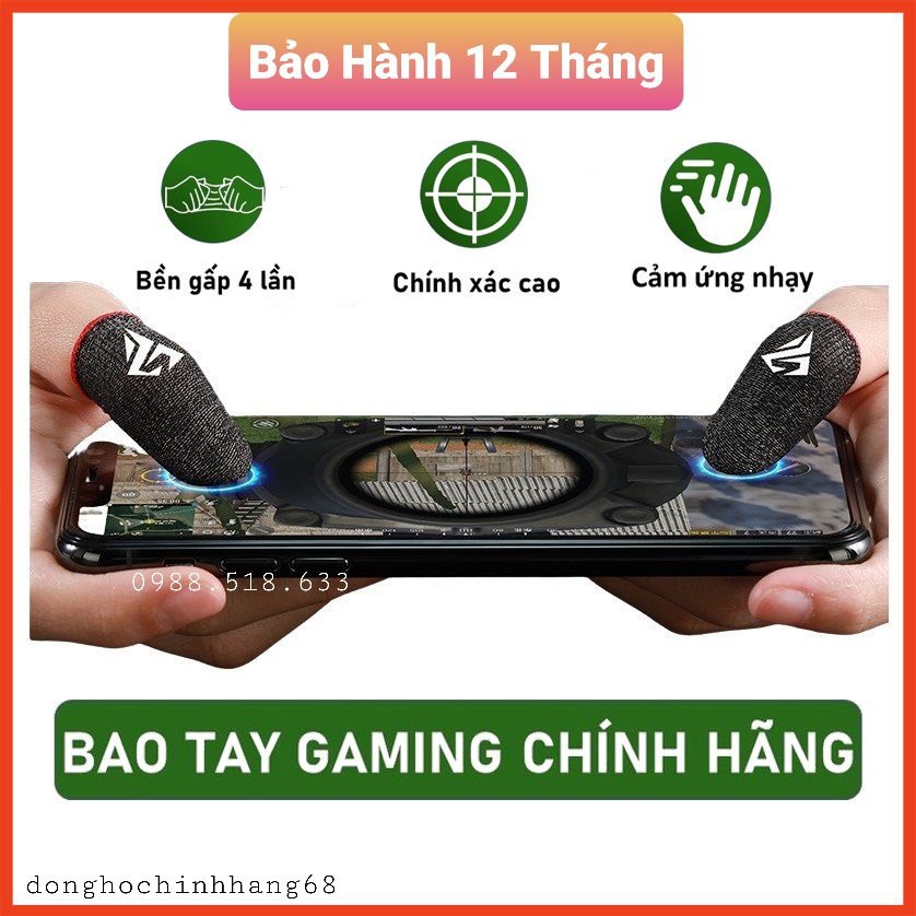 Bộ bao 2 ngón tay chuyên dùng chơi game mobile chống mồ hôi tay