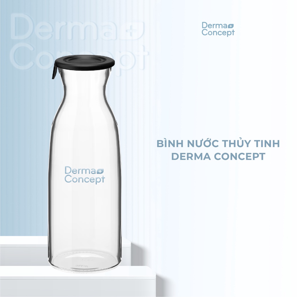 Qùa tặng bình nước thủy tinh Derma concept