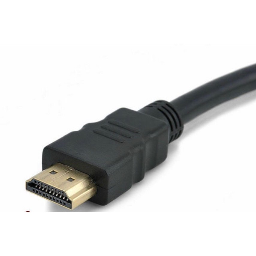 [Mã ELHACE giảm 4% đơn 300K] Cáp chia tín hiệu HDMI 1 ra 2 (Đen)