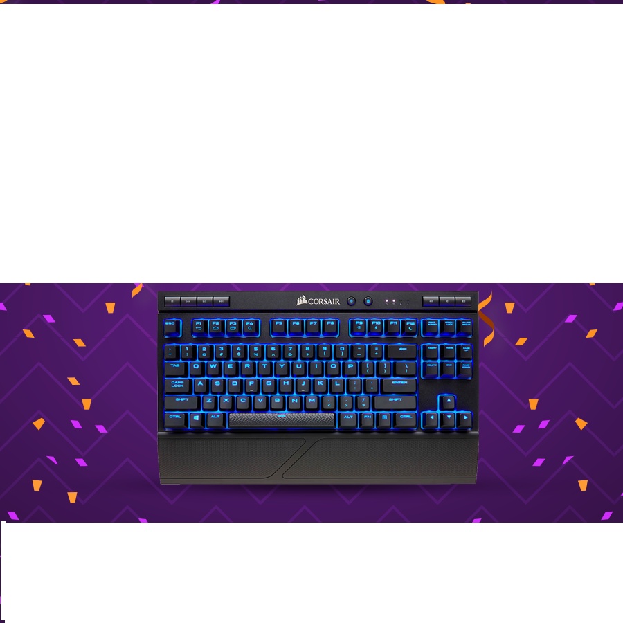 Bàn phím cơ Corsair K63 Wireless - Cherry MX Red