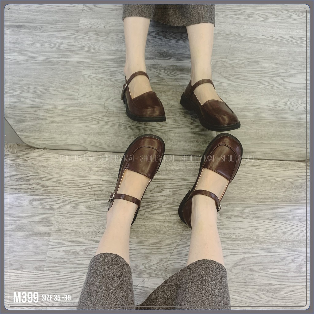 Giày búp bê nữ quai ngang M399