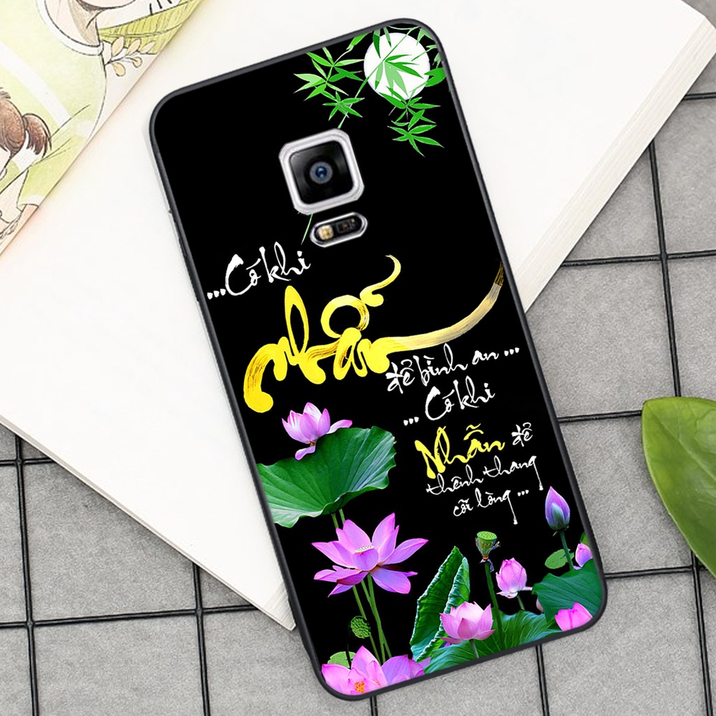 Ốp lưng Samsung Galaxy NOTE 4 in hình chữ tài chữ lộc, Cha Mẹ, bình an SIÊU ĐẸP