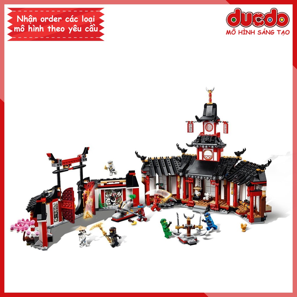 BELA 11165 Lắp ghép Ninjago Đấu Trường Luyện Công - Đồ chơi Xếp hình Mô hình Ninja 70670 LEPIN 06098