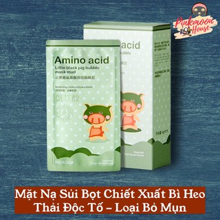 [Mới] Mặt Nạ Sủi Bọt Bì Heo Dạng Gói Tiện Lợi Du Lịch