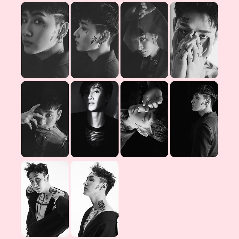 Set 10 Thẻ Dán Hình Super Junior KPOP