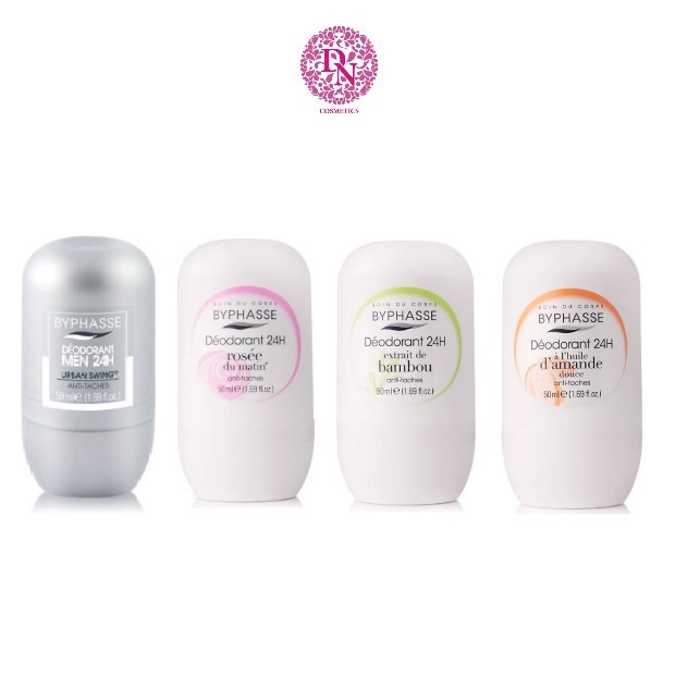 Lăn khử mùi Byphasse Déodorant 24H Roll On 50ml