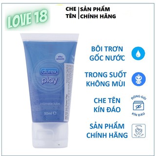 Gel bôi trơn durex play classic 50ml