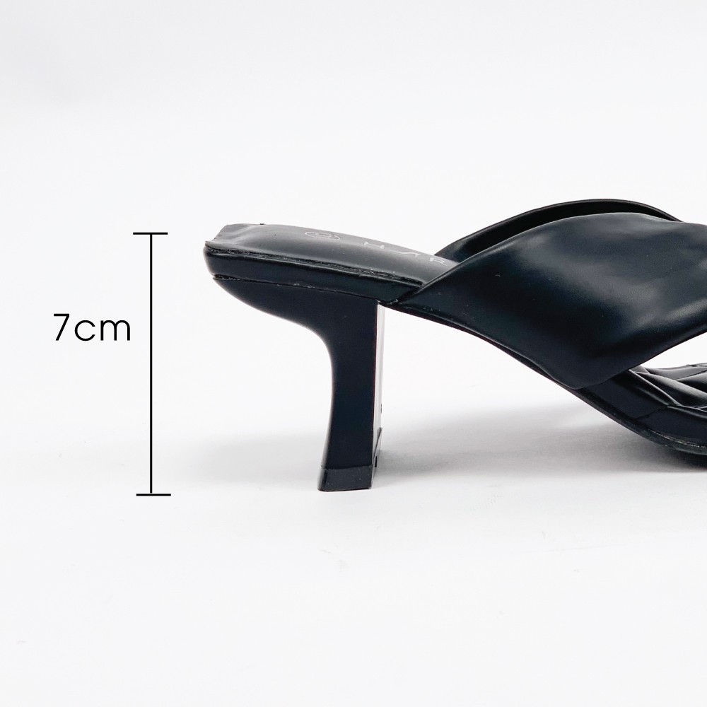 Guốc nữ VNXK cao gót 7p, dép cao gót xỏ ngón 7cm - Kimy Store