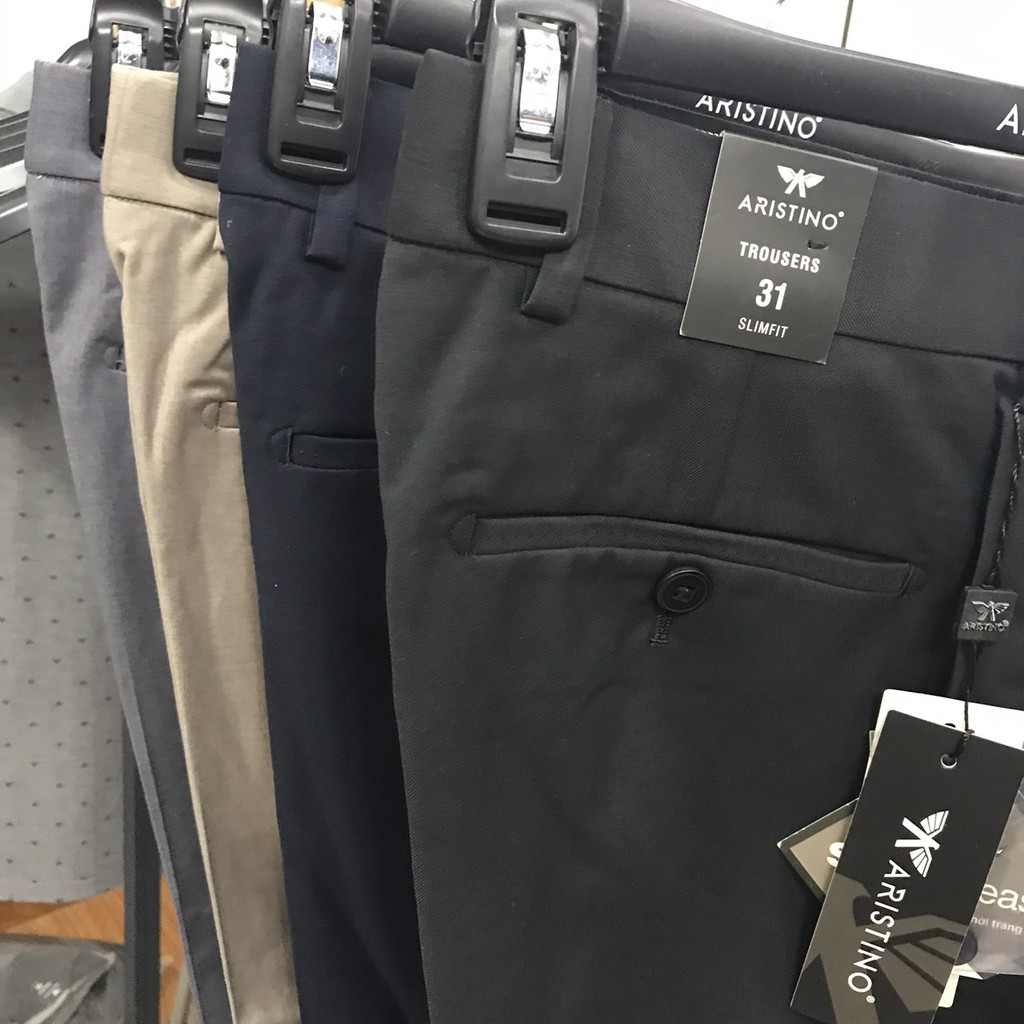 Quần âu nam quần công sở chính hãng  ARISTINO co giãn nhẹ- 4 MÀU ATR001S7