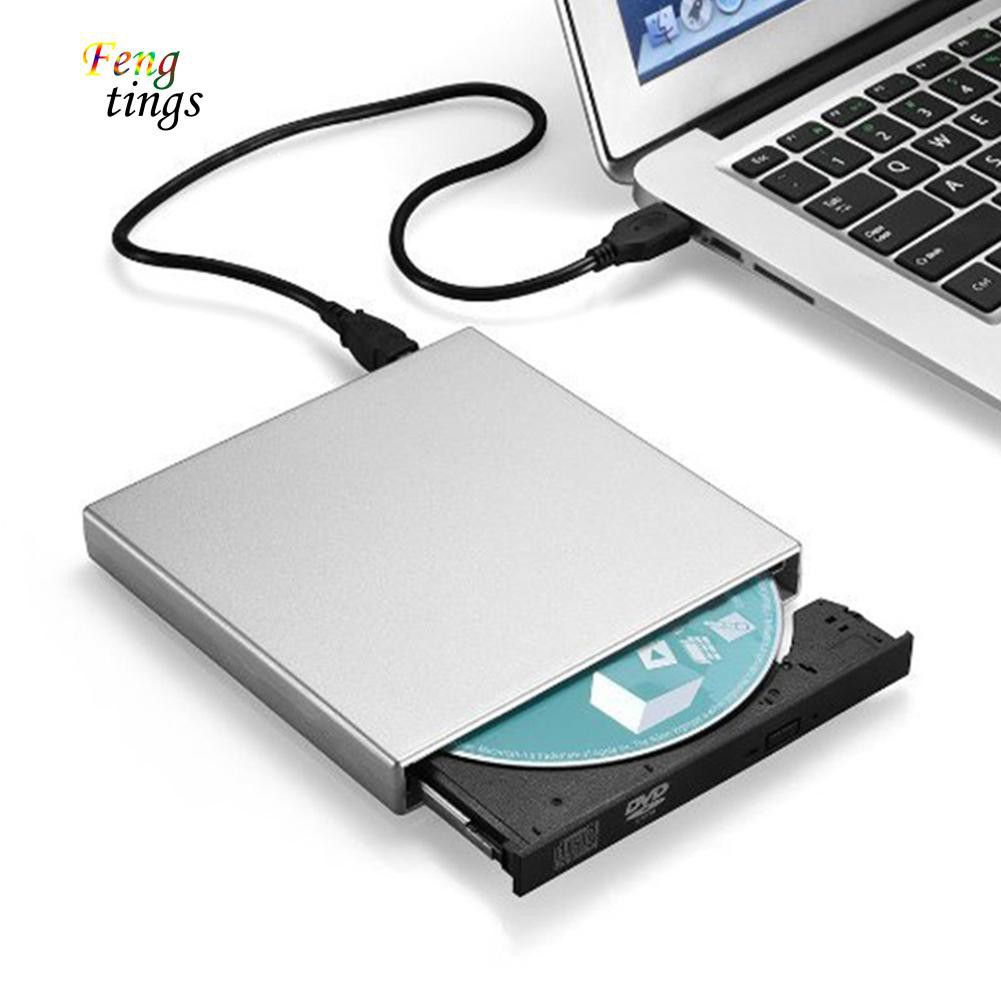 Ổ đĩa ngoài ghi CD và đọc DVD CD-RW dây cắm USB 2.0 dùng cho máy tính bảng