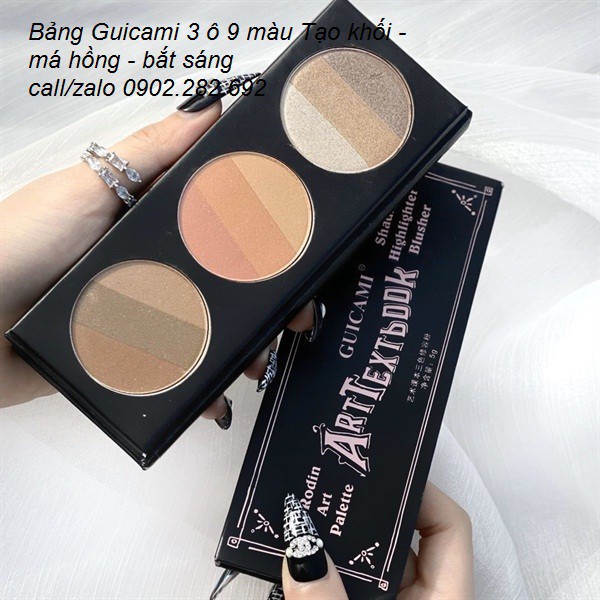 BẢNG PHẤN GUICAMI 3 IN 1 vừa TẠO KHỐI vừa BẮT SÁNG và làm MÁ HỒNG | BigBuy360 - bigbuy360.vn