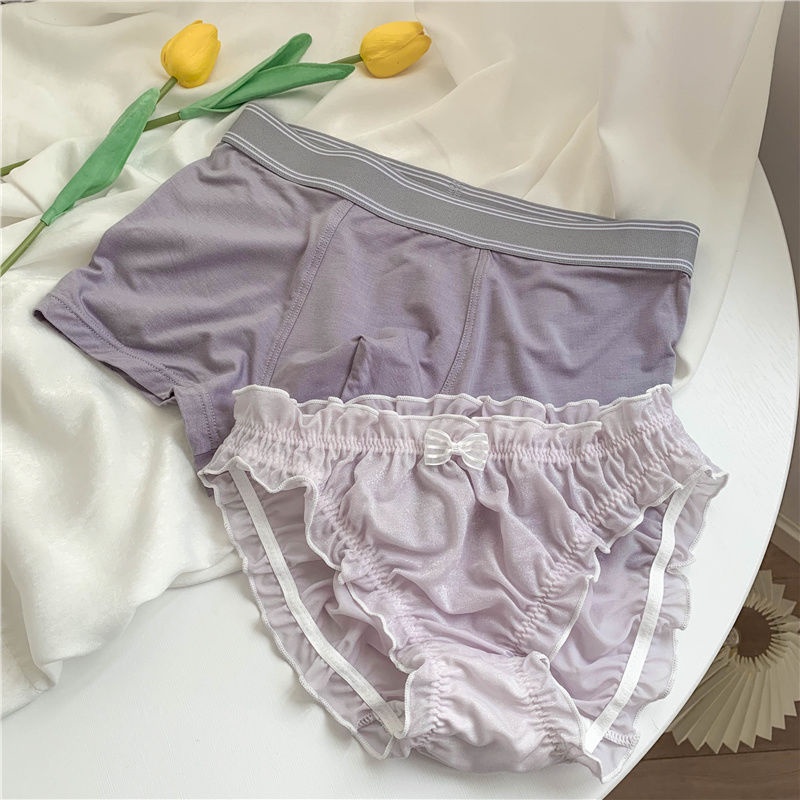 Quần Lót Lưới Lưng Vừa Không Đường May Gợi Cảm Cho Cặp Đôi