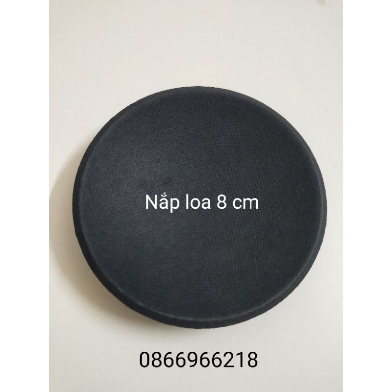 Nắp loa , rốn loa , mũ loa  che coil loa 8 cm .