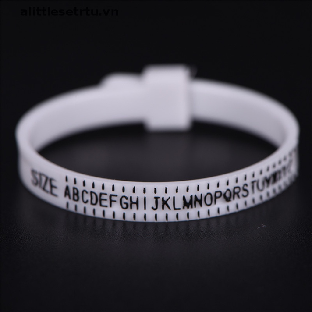 [alittlesetrtu] Thước Đo Kích Thước Nhẫn Đeo Ngón Tay Dùng Cho Nhẫn Cưới / Đính Hôn Mới