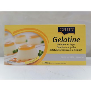 Lẻ 5 lá lá gelatin dùng cho thực phẩm germany gelita silver gelatine leaf - ảnh sản phẩm 4