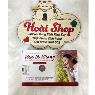 Phụ bì khang hộp 3 vỉ x 10 viên nang