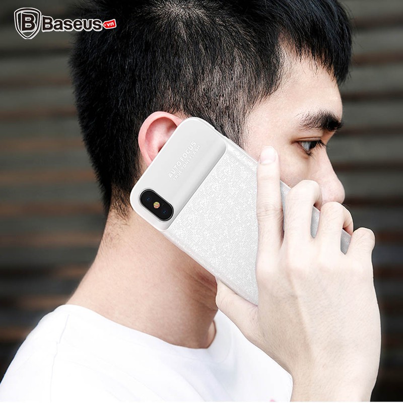 Ốp lưng tích hợp Pin Sạc dự phòng 3500mAh Baseus LV195 cho iPhone X