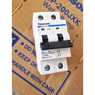 Cầu dao tự động 2 tép MCB 2P 32A Panasonic BBD2322CNV