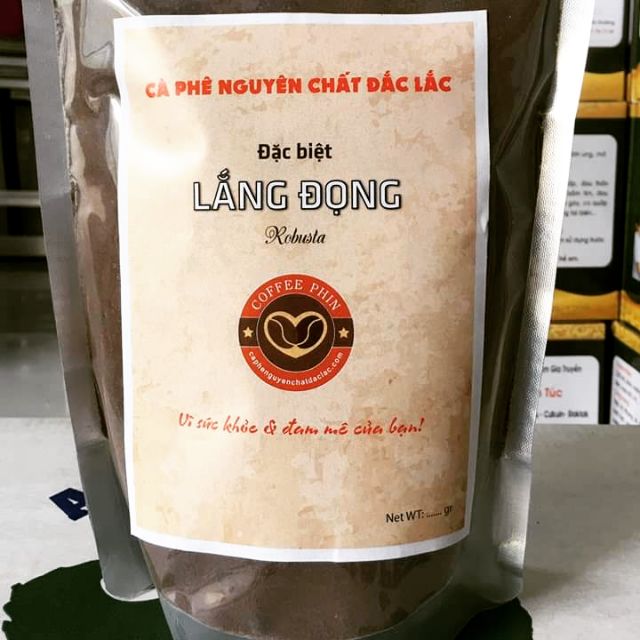 Cà Phê Đặc Biệt Lắng Đọng Robusta 1kg Hali Nuts